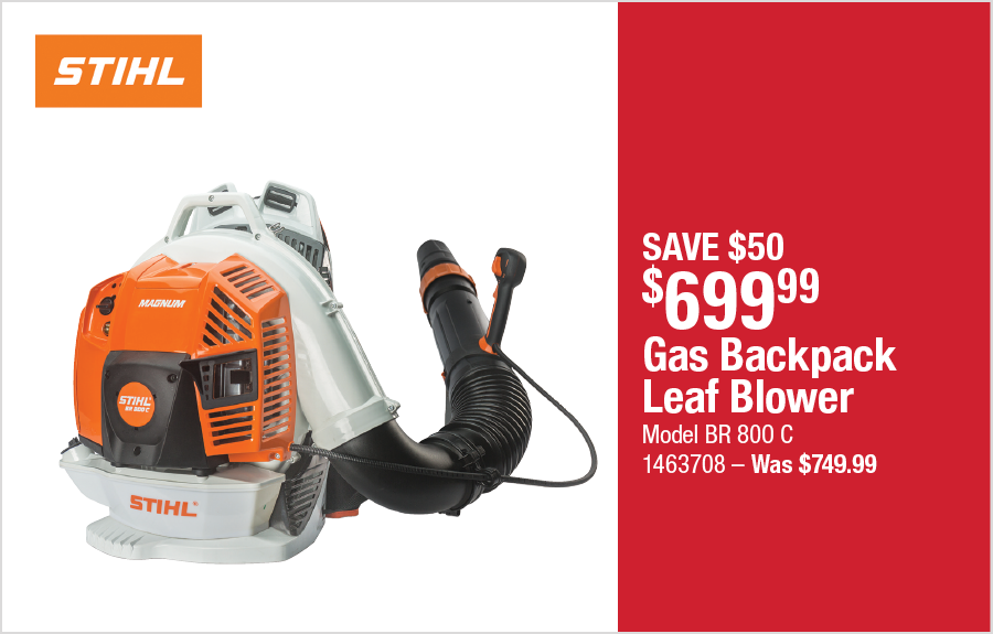 Gas Backpack Leaf Blower